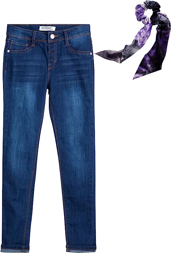 7-16 GIRLS CUFFED JEAN W/GWP