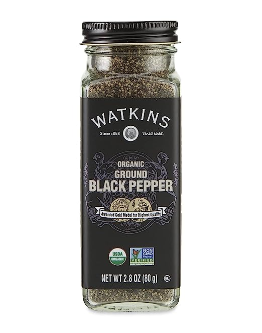 SPICE ORGANIC BLACK PEPPER 2.8OZ