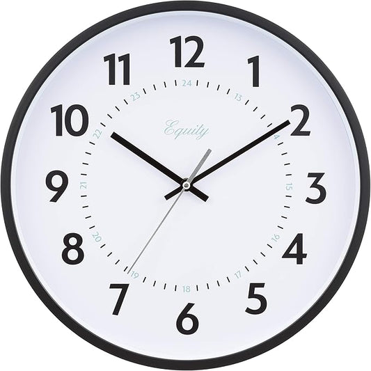 WALL CLOCK ANALOG 14IN COMMERCIAL