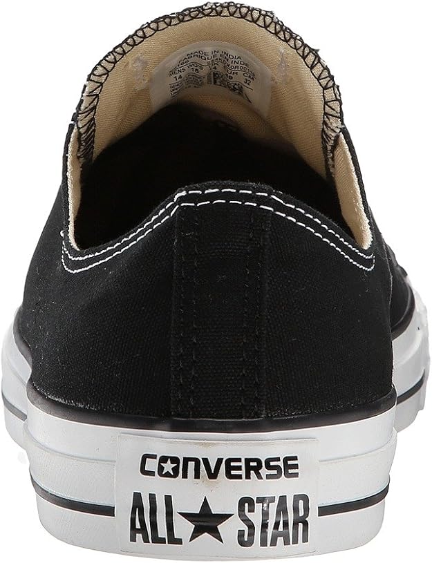 M9166 Converse All Star OX Black on White Unisex