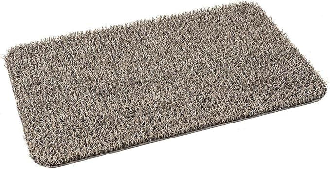 DOORMAT TAUPE BROWN 17.5X29.5IN