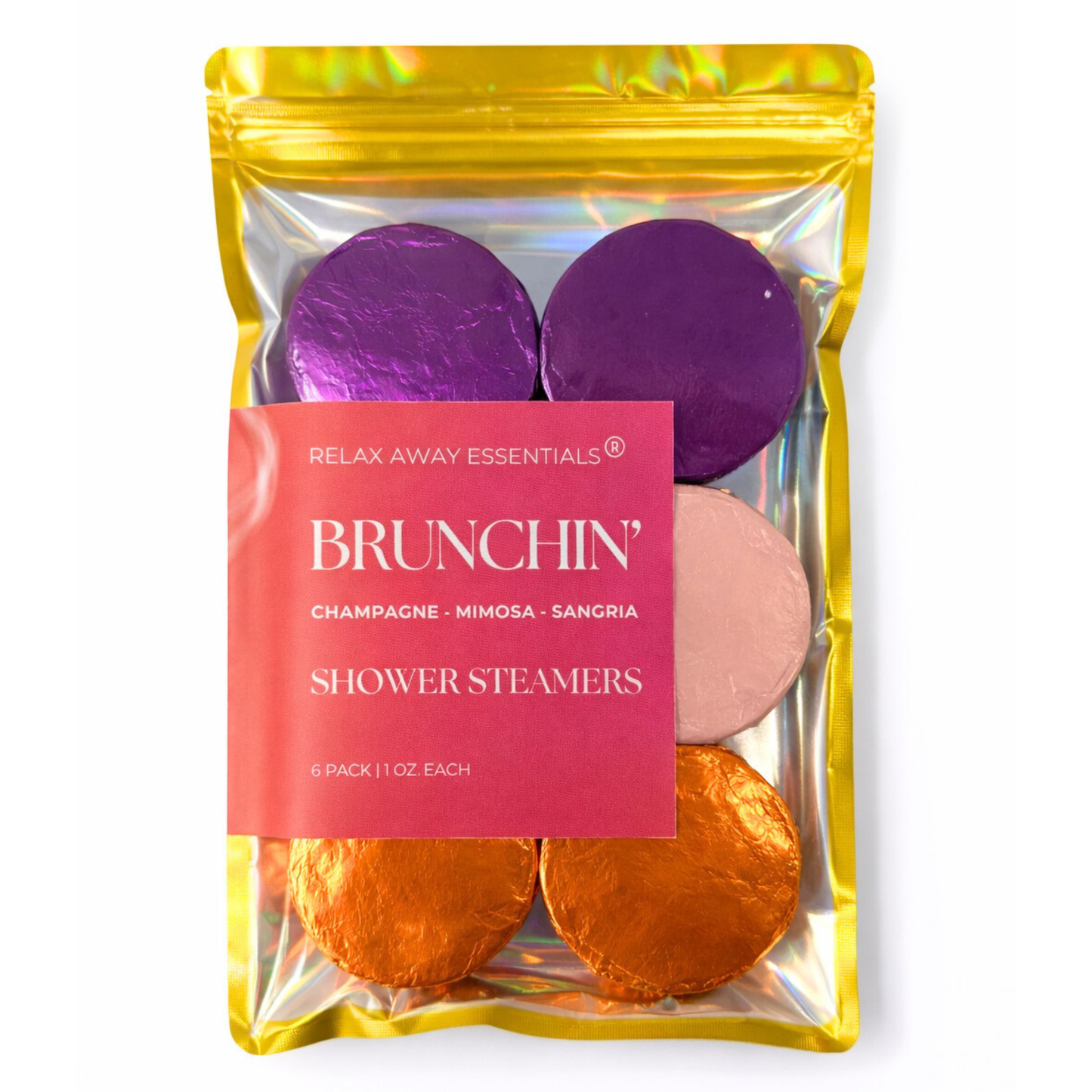 Shower Steamers - Brunchin' 6 Pack - Made in USA - Spa