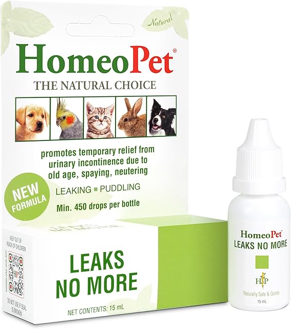 HomeoPet Leaks No More