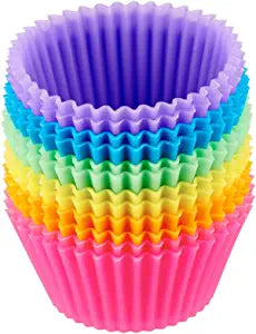 SILICONE MUFFIN CUPS AST