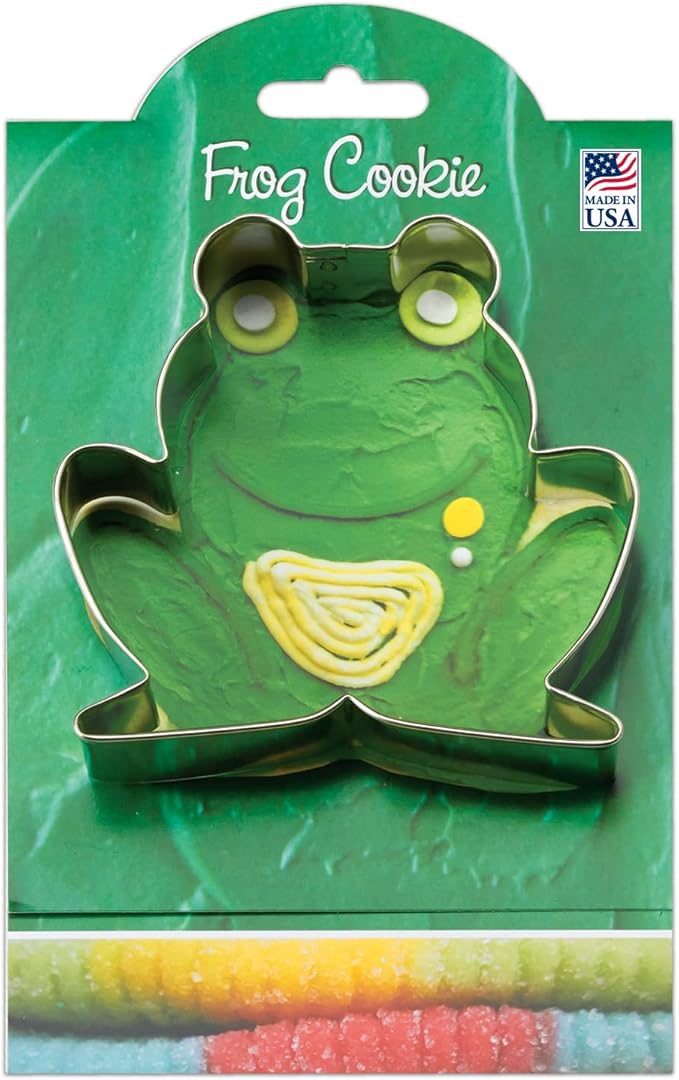 Frog Cookie Cutter 3.5"