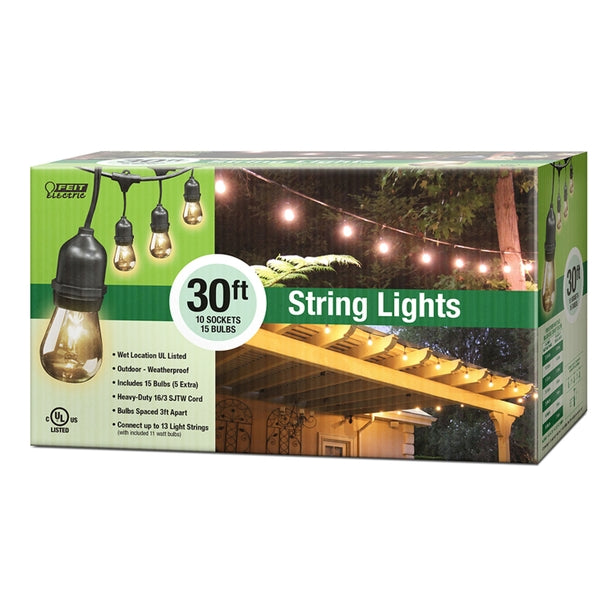 STRING LIGHTS OUTDOOR SET 30FT