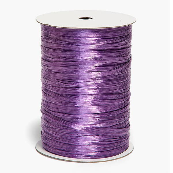 Pearlized Raffia Ribbon: Red Pearlized / 1 Pack / 500 yards