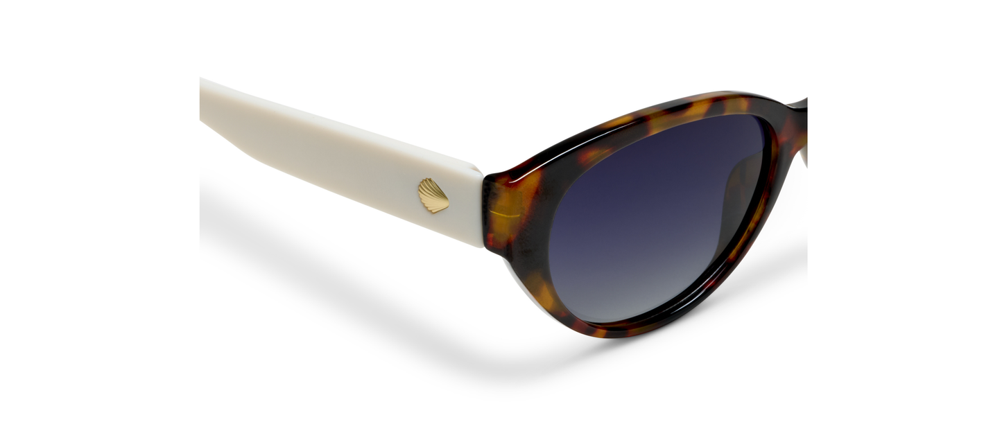 En Route (Sunglasses): Tortoise/White / No Correction / None