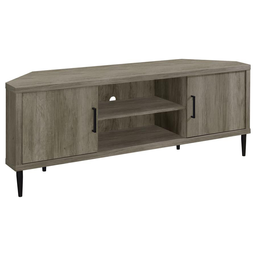 NORWOOD TV CONSOLE, GREY DRIFTWOOD