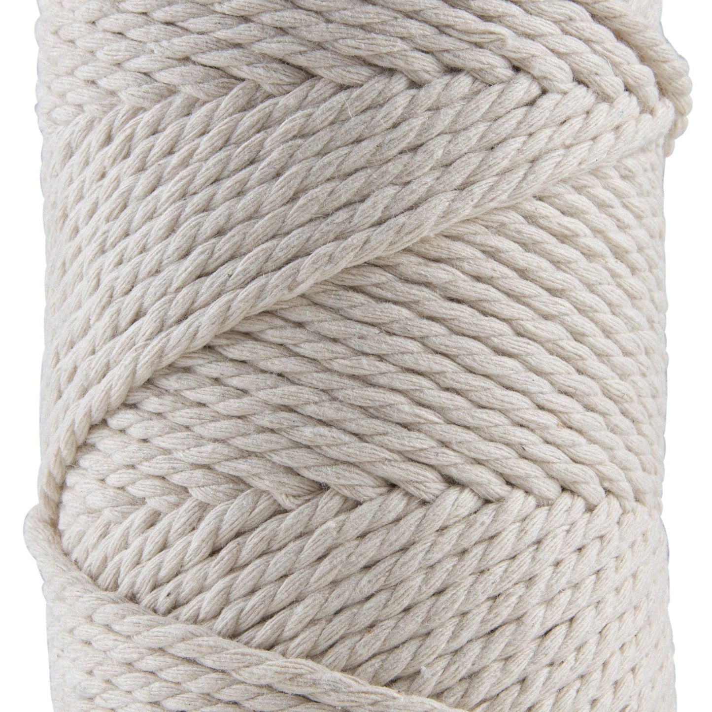 Sensy Premium 3mm - 100% Cotton 3 Strand Twisted Macrame: Salmon