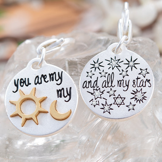 Medallion Charm - You Are - AMANDA BLU