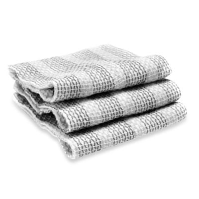 FC10206GY DISH CLOTHS 3PK