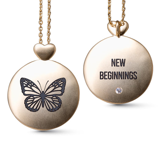 BUTTERFLY NEW BEGINNINGS NCKLACE