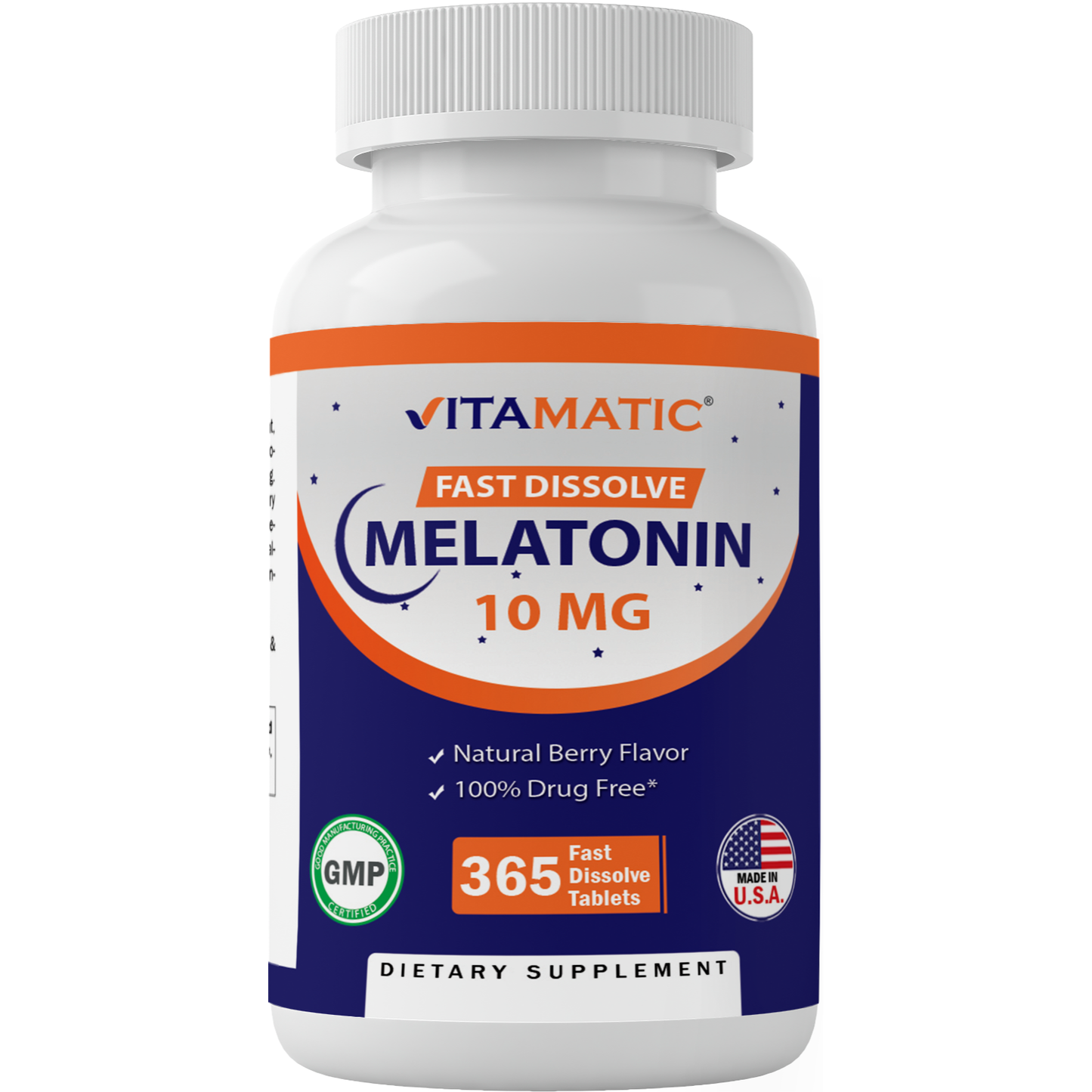 Vitamatic Melatonin 10mg Tablets - 365 Tablets