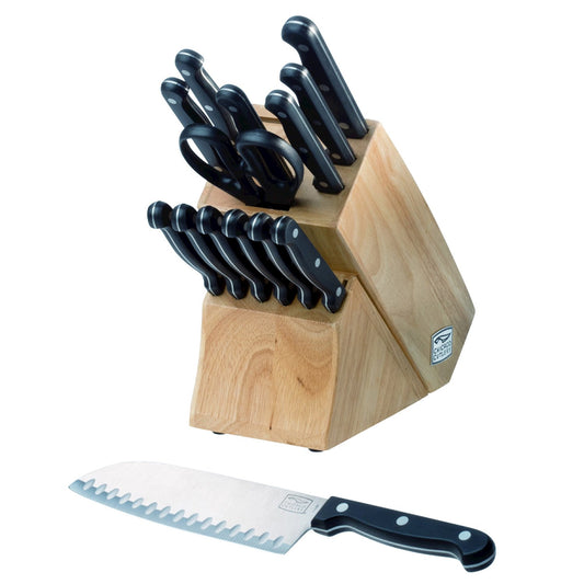 15PC Set Poly Knife Block