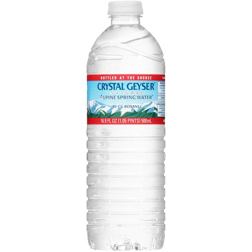 Crystal Geyser Alpine Spring Water, 500 ml
