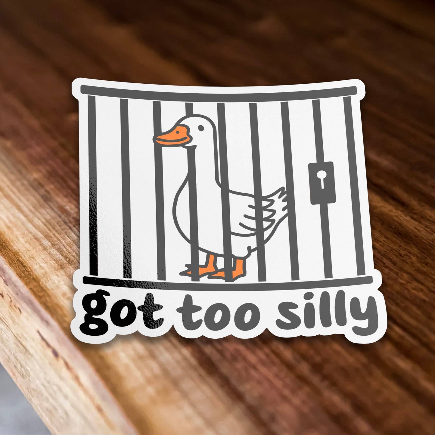 Got To Silly Goose Funny Meme Vinyl Sticker