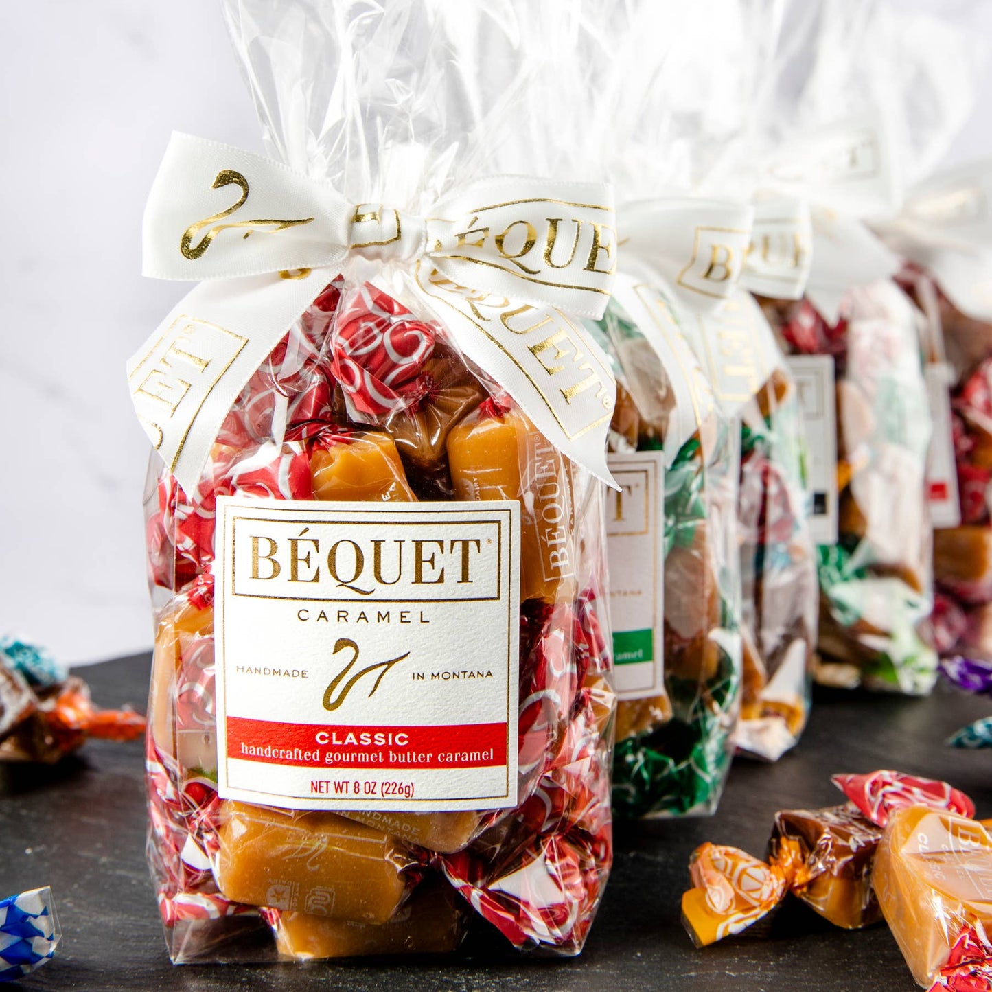 Béquet Gourmet Caramel 8 oz Gift Bag: Classic