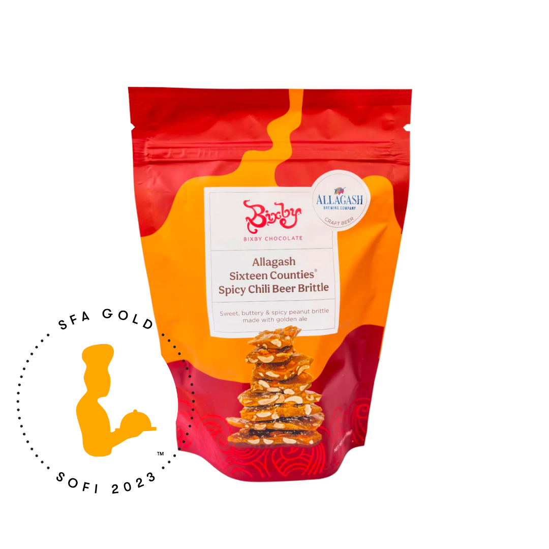 Allagash Beer Brittle: Chili peanut