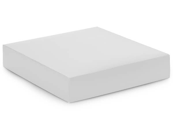 Gift & Gourmet Boxes: Matte Navy / 25 Pack / 10x10x2" Lid Only