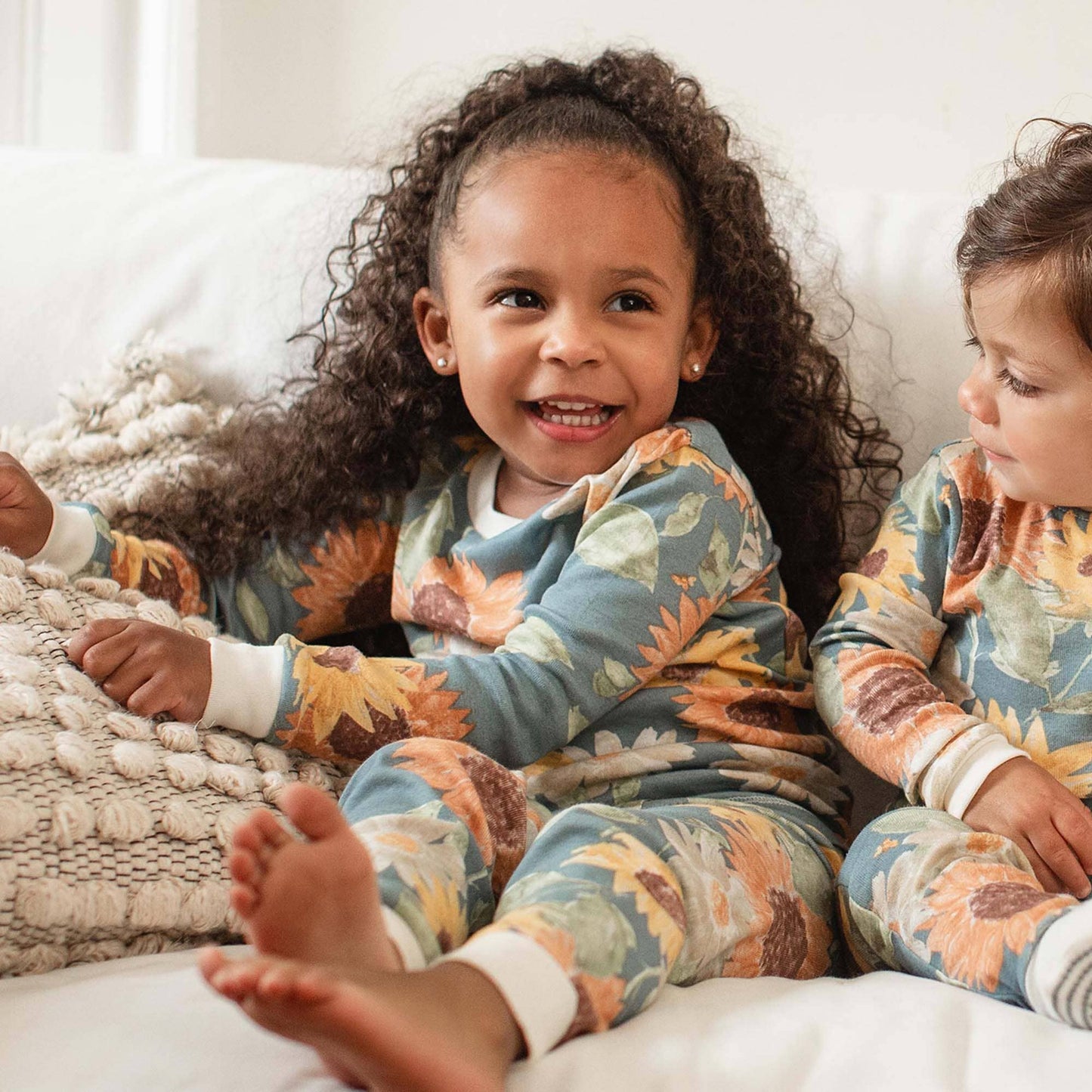 Sunflowers Sleep & Play: Mountain Blue / 3-6 Months