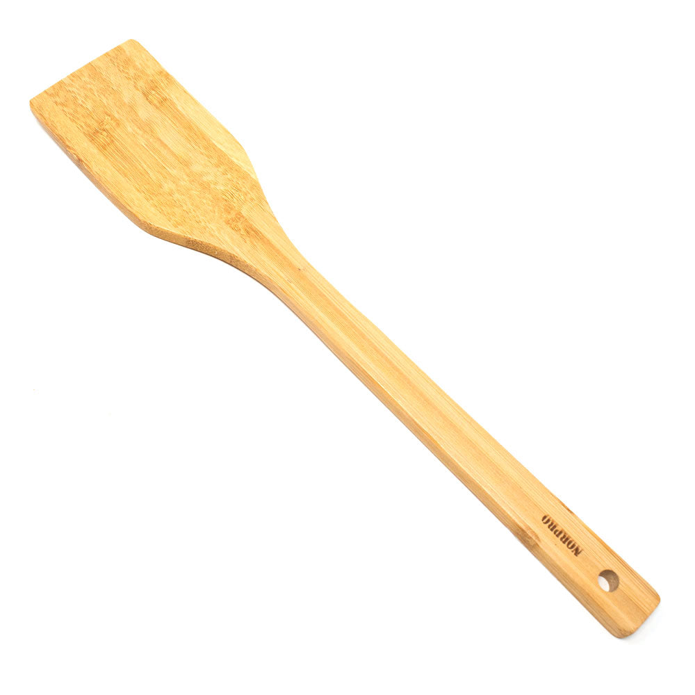Bamboo Spatula Flat Handle - 12"