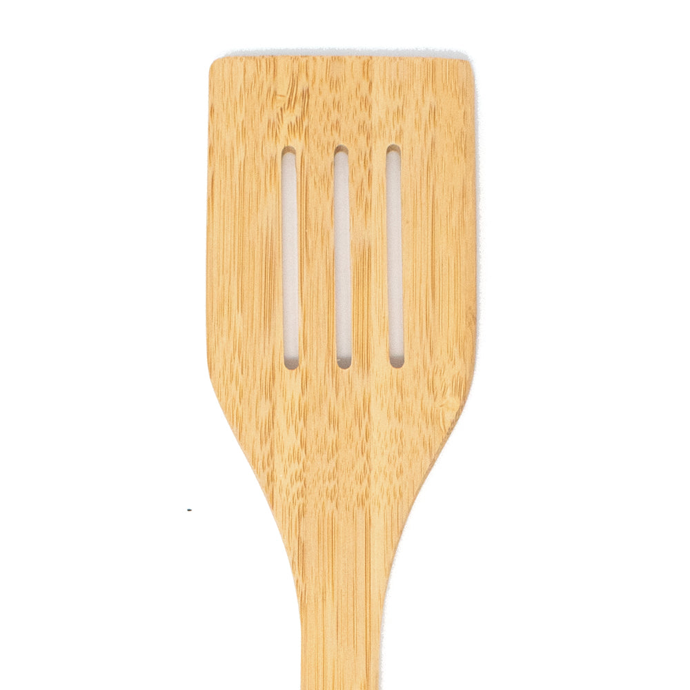 Bamboo Slotted Spatula - 12"
