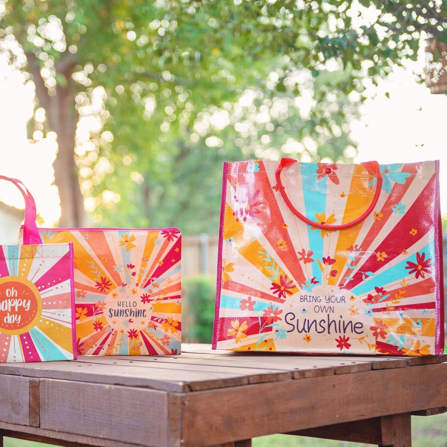 Large Tote: Life is Beautiful
