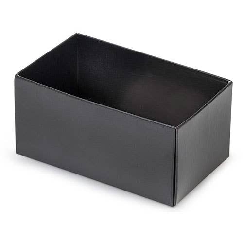 Macaron Cookie & Candy Boxes: Black / 10 / Small Set