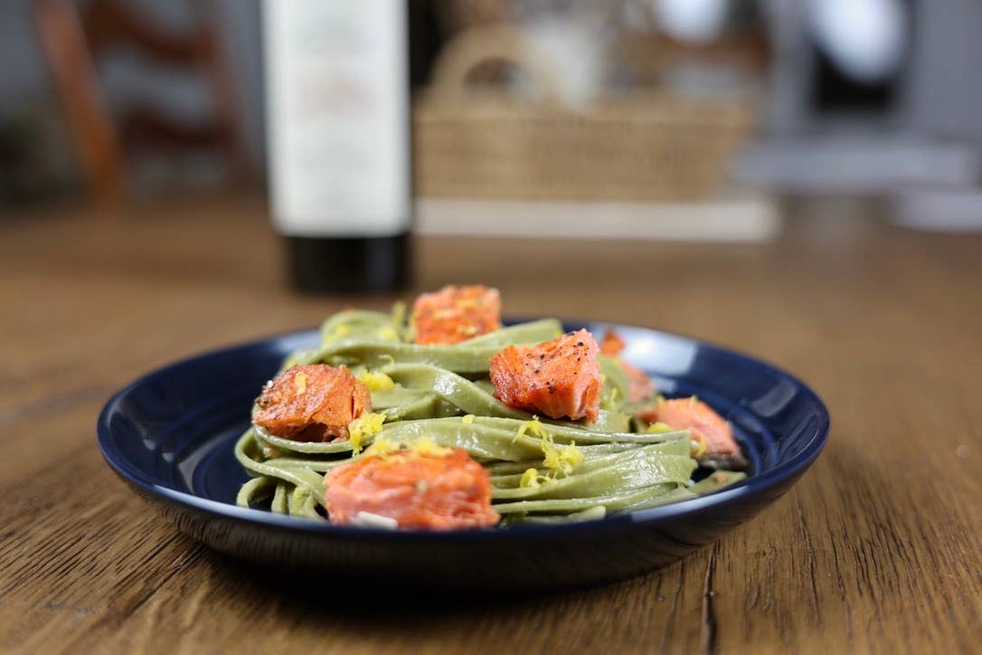 Fettuccine Paglia & Fieno | Semolina Durum Pasta (12oz)