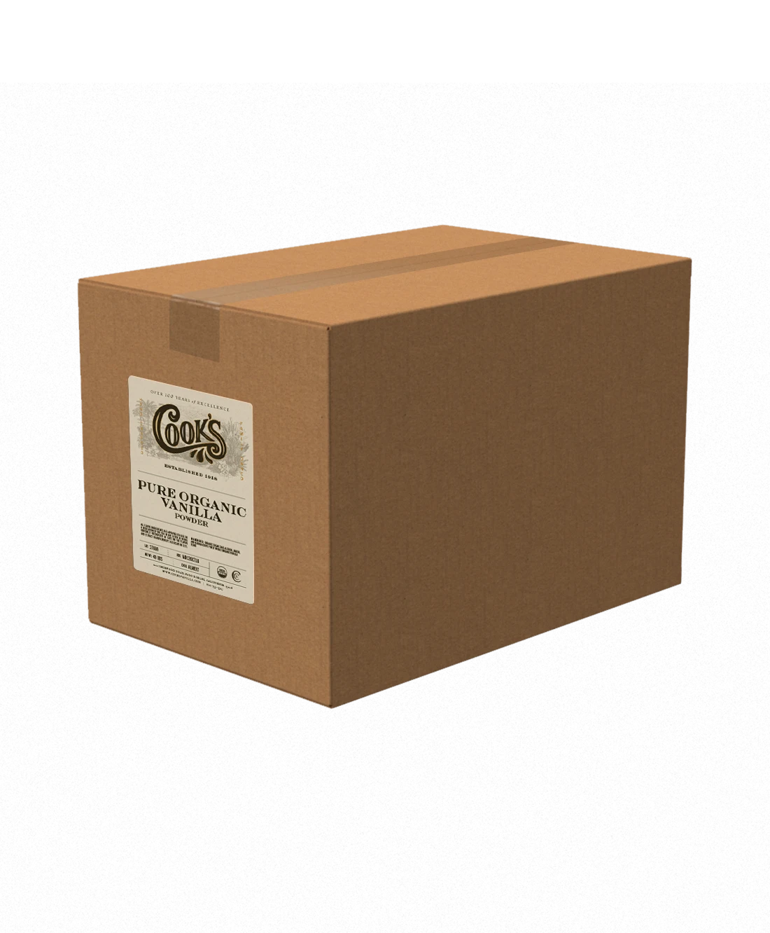 Organic Pure Vanilla Powder: 4.5 Oz