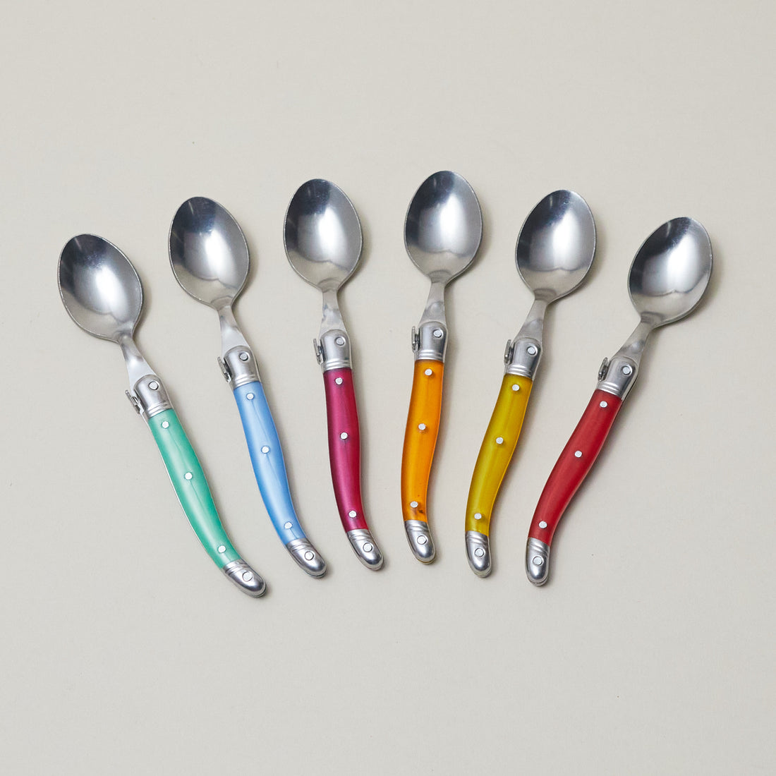 Laguiole Rainbow Teaspoons