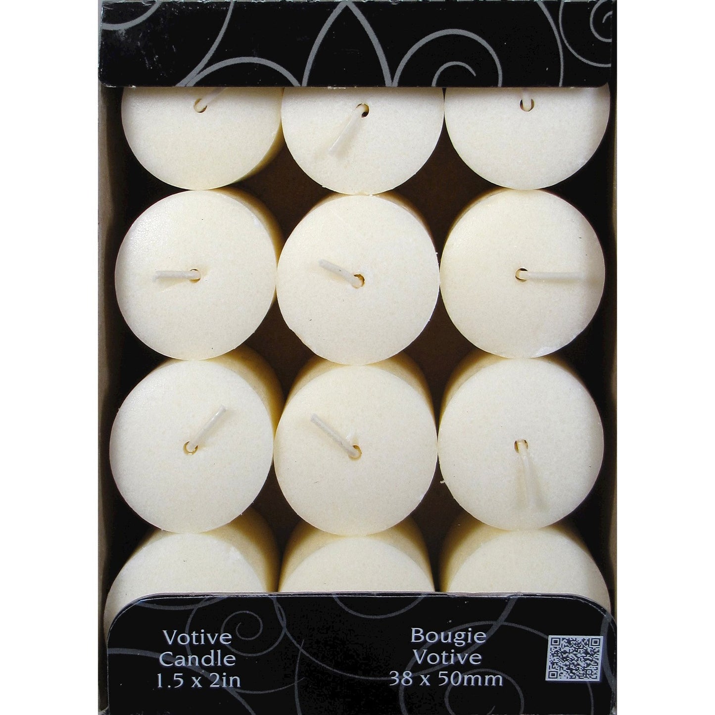 CANDLE SCENT VOTIVE IVORY