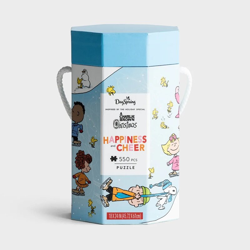 PEANUTS HAPPINESS AND CHEER PUZZLE 550 PCS