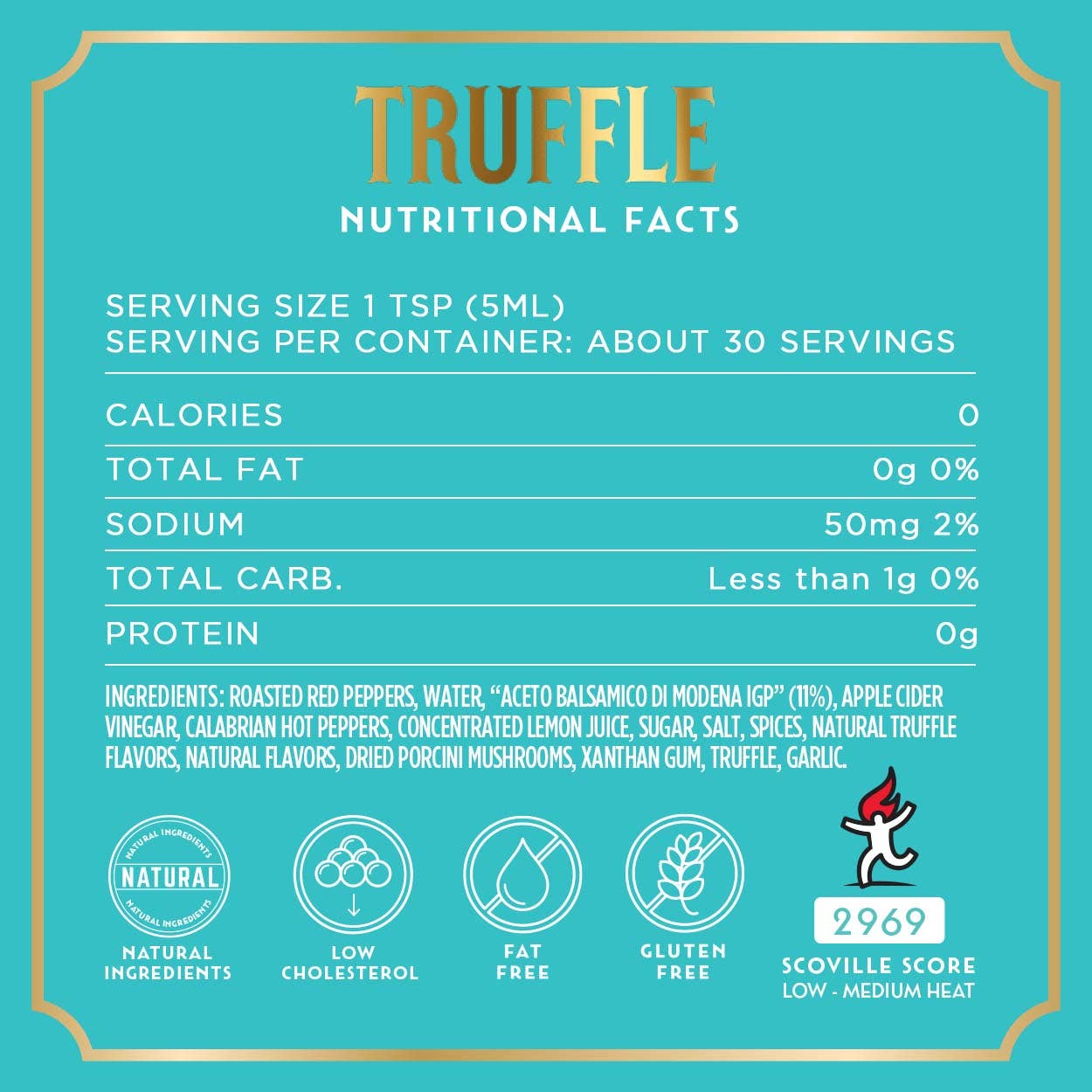 FIRELLI "TRUFFLE" Italian Hot Sauce