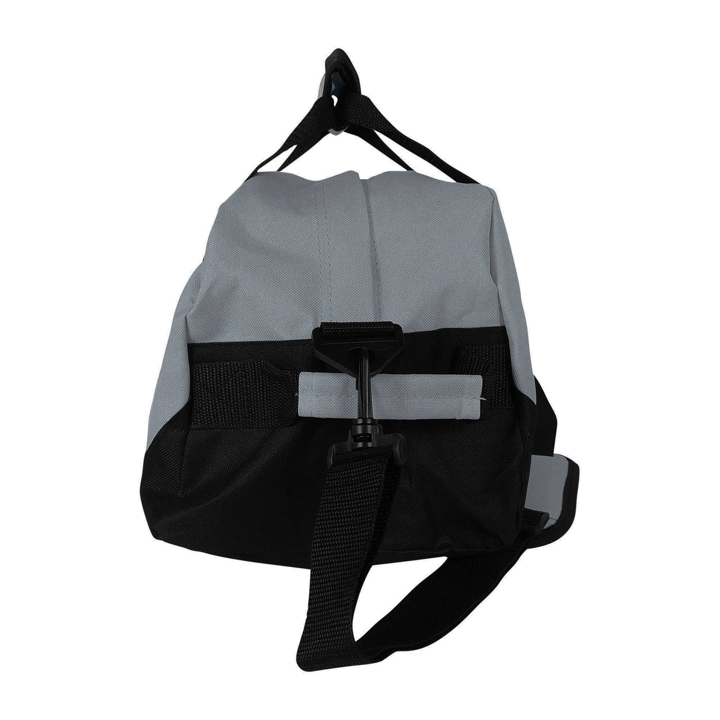 DALIX 14" Small Duffle Bag Two Toned Gym Travel Bag: Black