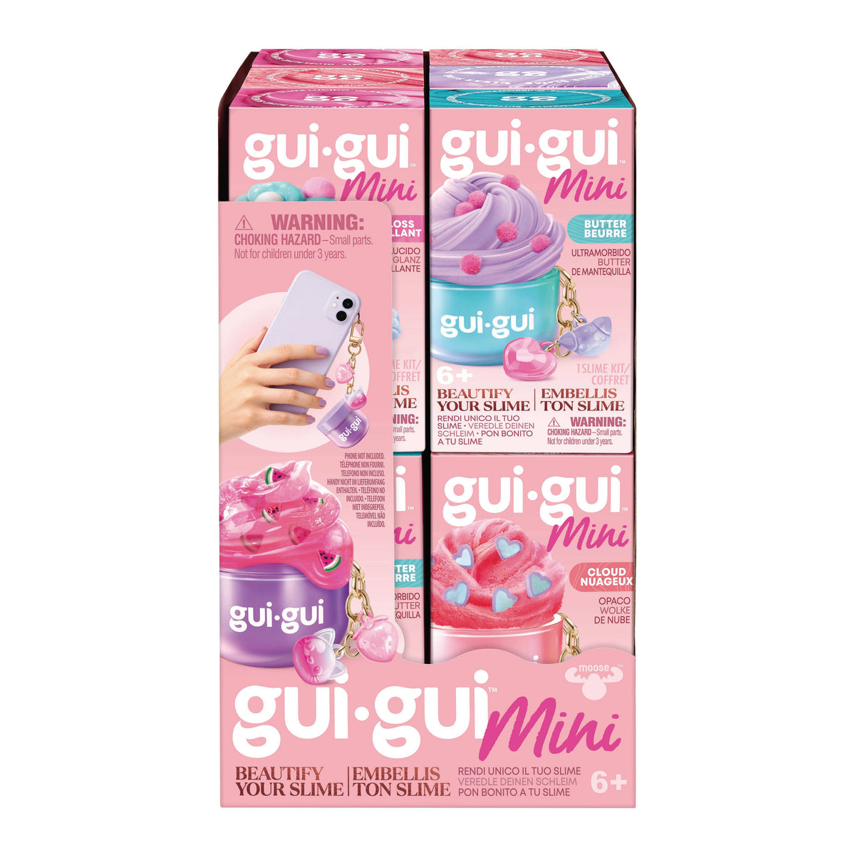 Moose Toys - Gui Gui Minis Backpack Charm Slimes