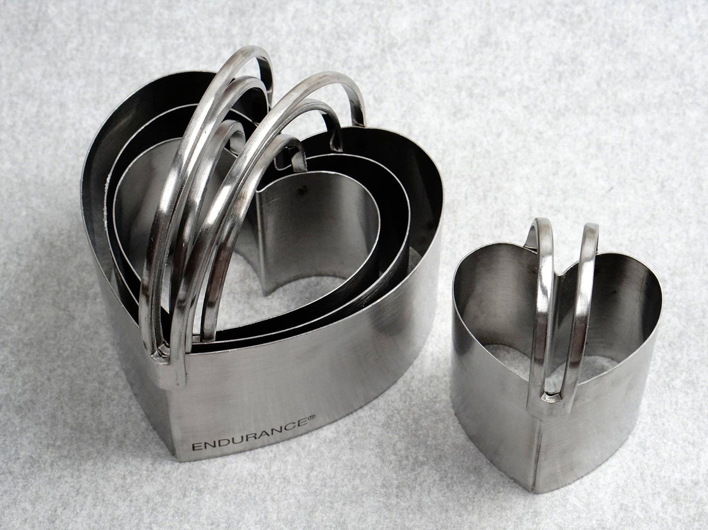 HBC-4 Biscuit Cutters - Heart Set Of 4