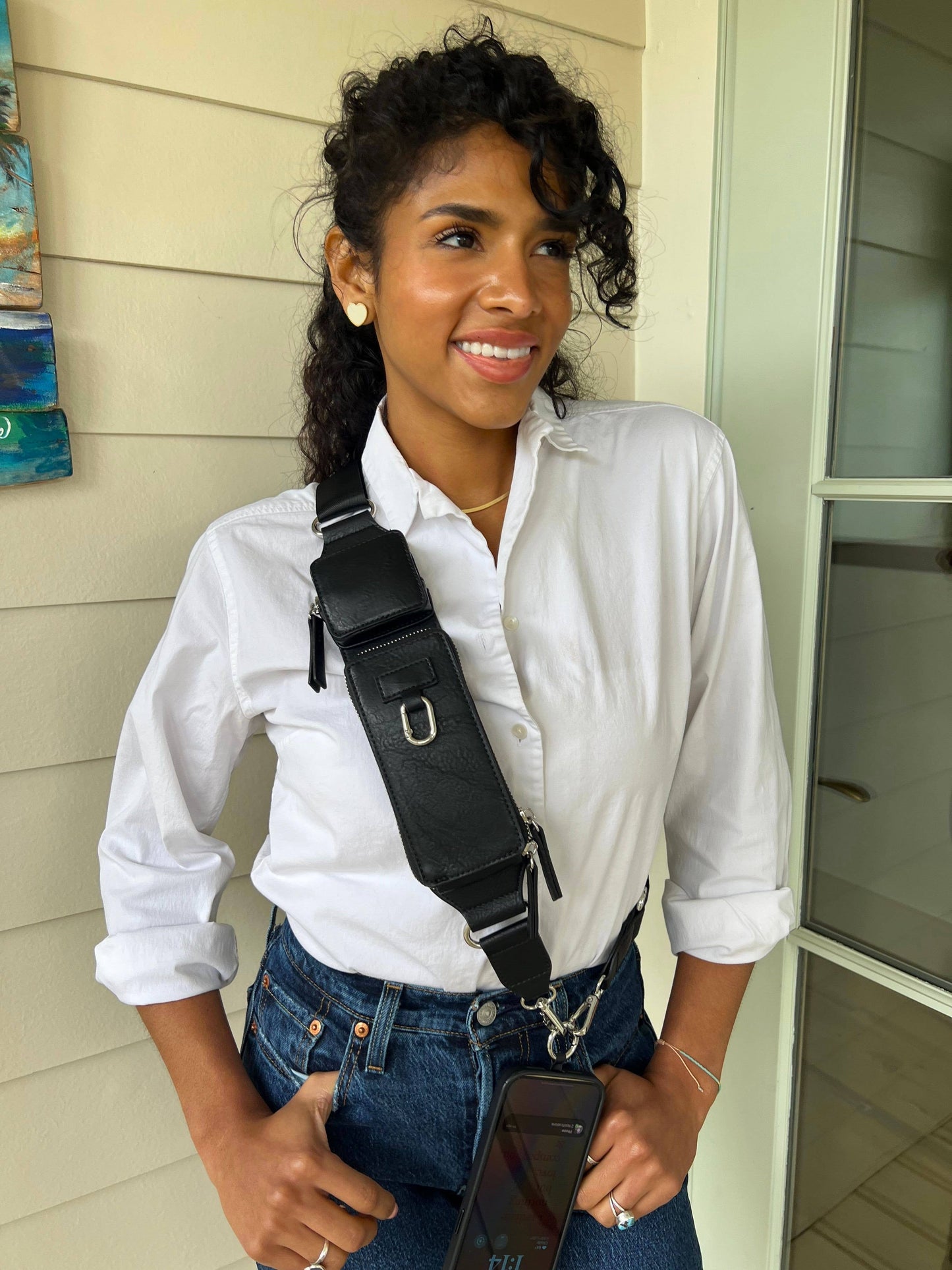 Zip & Clip Strap: Cappuccino