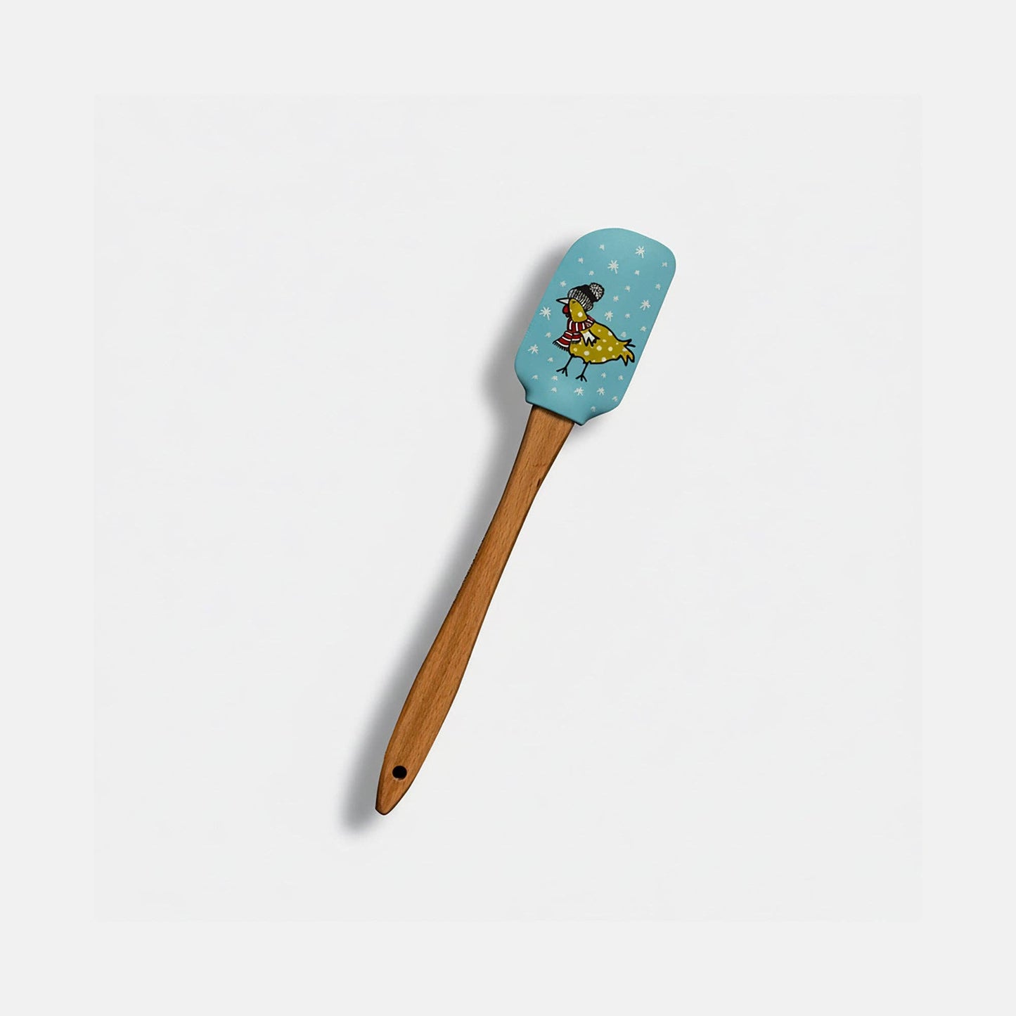 High-Heat Silicone Spatulas: WHITE/CHICKEN