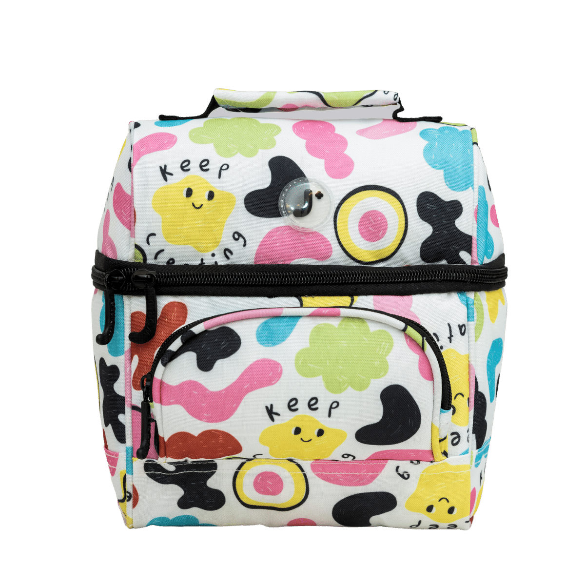 J World Womens Corey Insulated Lunch Bag: BLOCK NAVY