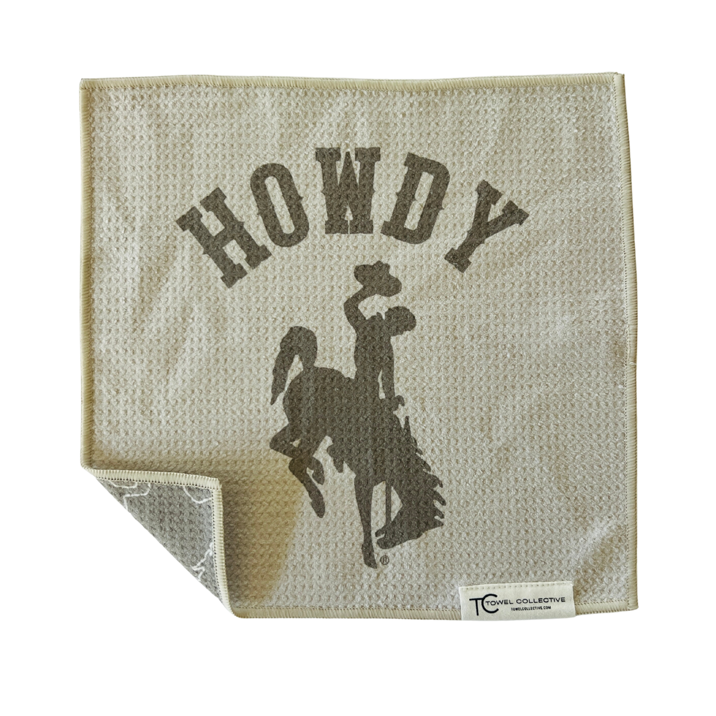 Howdy | Waffle Weave Microfiber Towels Kitchen & Bath: Hand Towel