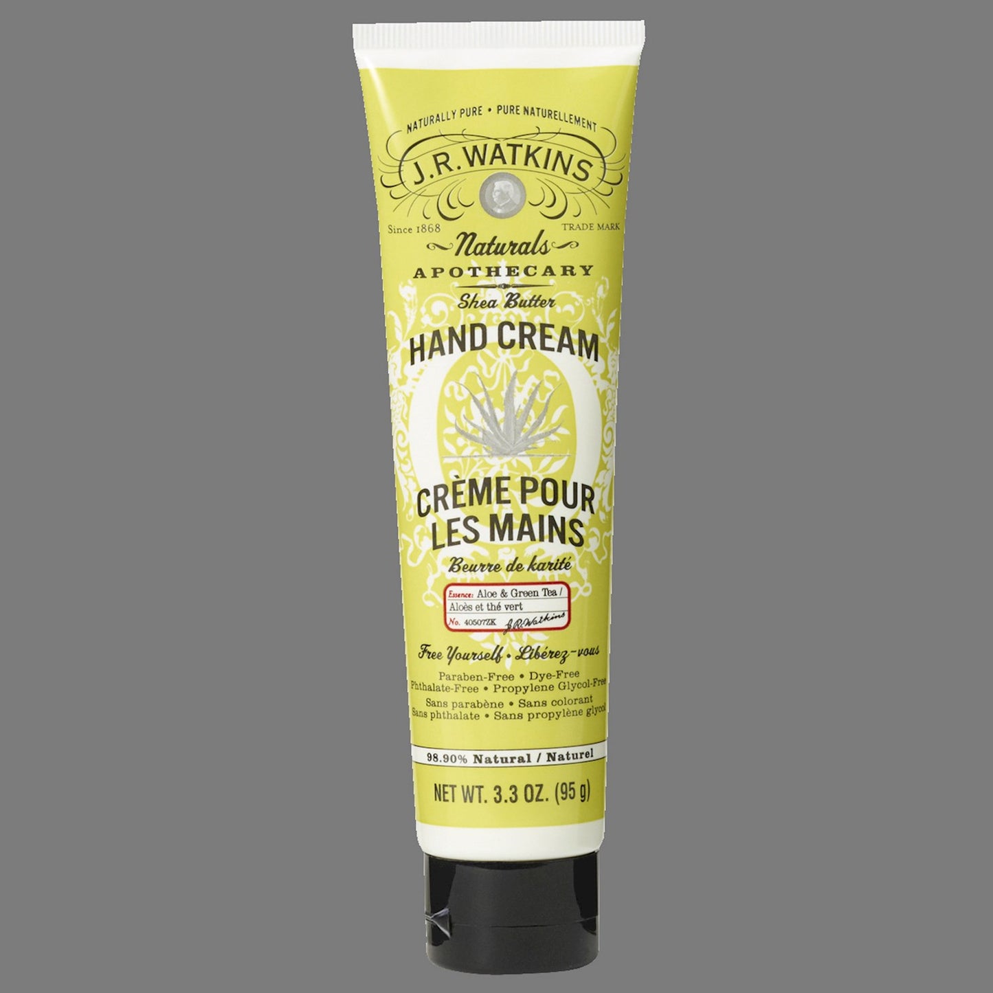 40507 HAND CREAM ALOE GRN TEA 3.3 OZ
