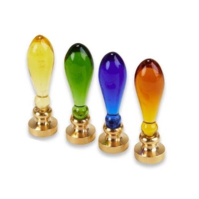 Murano Glass Handles -4 colors: Gold