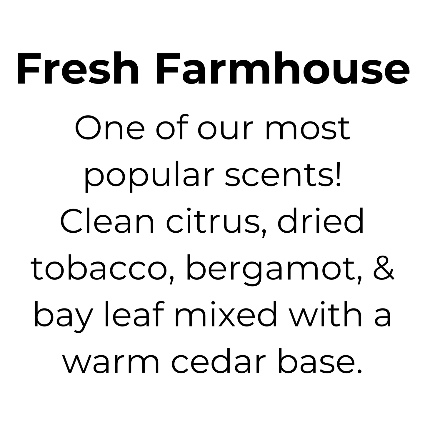 Fresh Farmhouse Mason Jar Candle, 100% Natural Wax: Large
