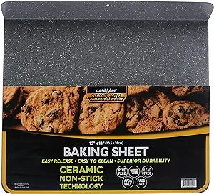 BAKING SHEET 12X11" - SILVER GRANITE