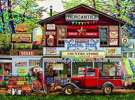 OPEN FOR BUSINESS 300 PIECE JIGSAW PUZZLE