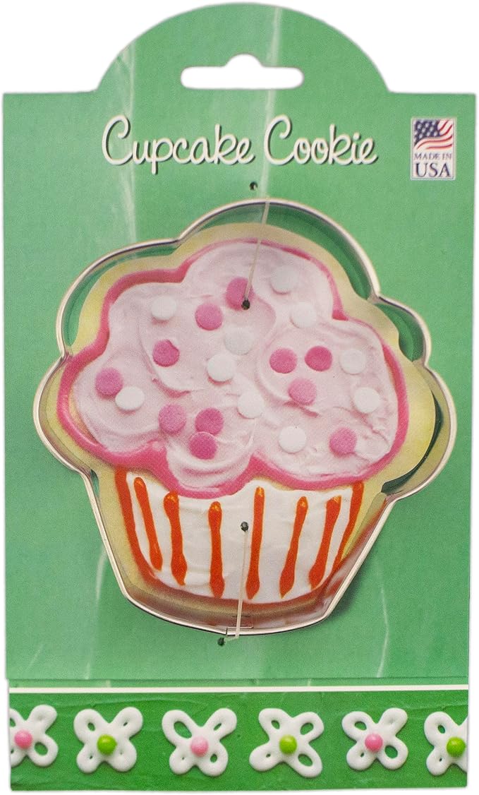 Cupcake Cookie Cutter 4"