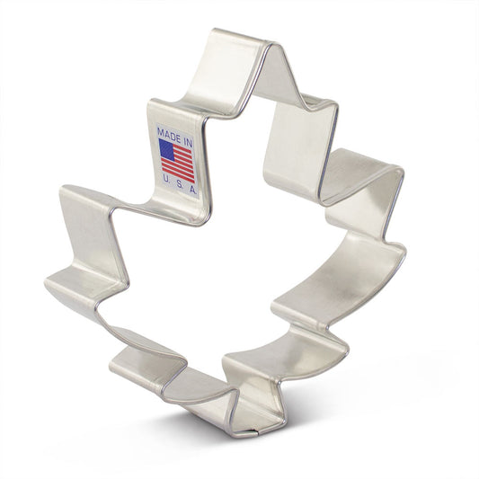 01-080 MAPLE LEAF COOKIE CUTTER