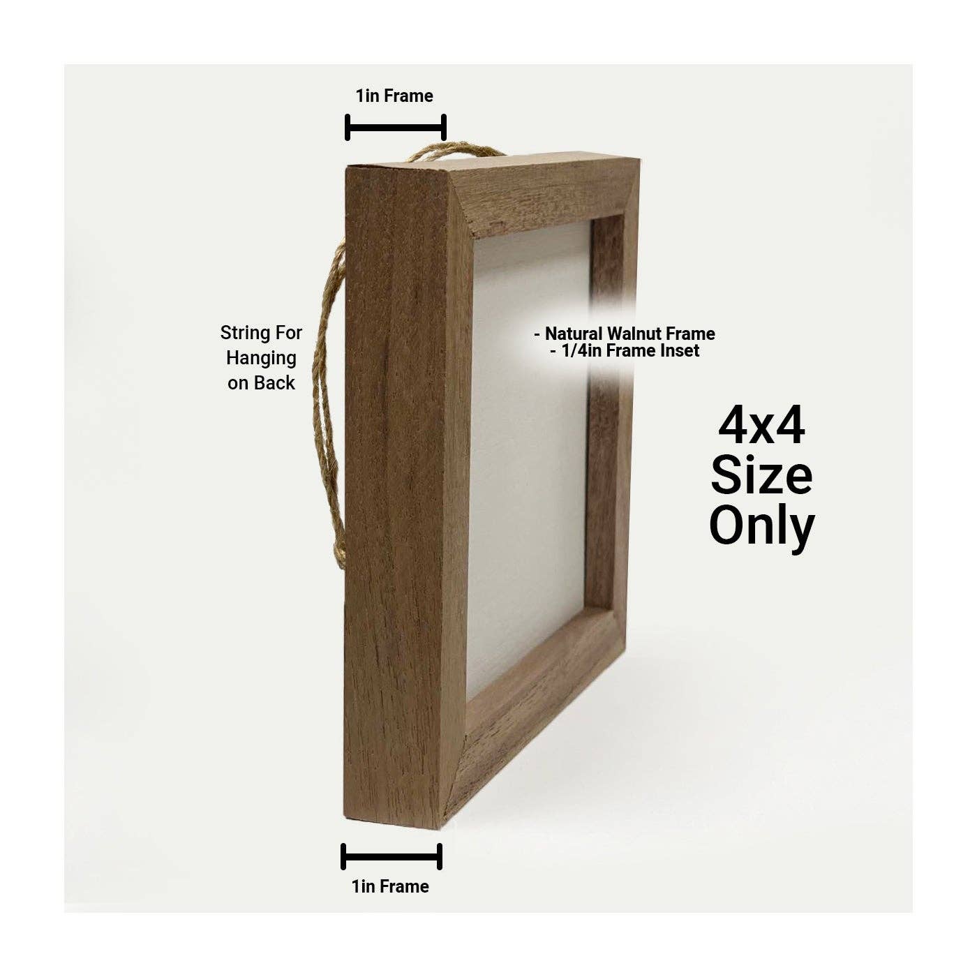 Series Flush The Toilet White: 4 x 4 x 1
